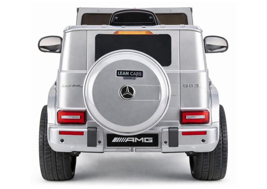 Auto Na Akumulator Mercedes AMG G 63 Srebrny Lakierowany