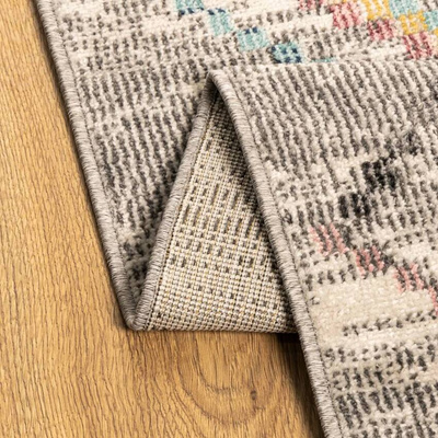 vidaXL Dywan ARBIZU do pomieszczeń i na zewnątrz, vintage, 80x250 cm