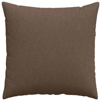 Poduszki na sofę 2 pcs Brązowy 80 x 80 cm tkanina