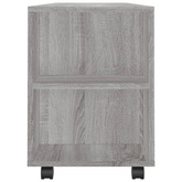 vidaXL Szafka pod TV, szary dąb sonoma, 102x34,5x43 cm
