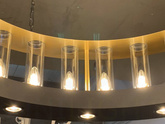 Żyrandol lampa ring 90cm wisząca E14 RL9