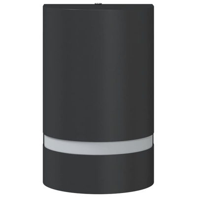 Kinkiet zewnętrzny, czarny, odlewane aluminium