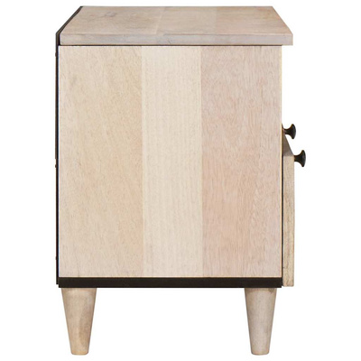 Jednostki telewizyjne Biały 70 x 33 x 46 cm Drewno inżynieryjne