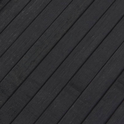 vidaXL Dywan prostokątny, szary, 80x400 cm, bambusowy