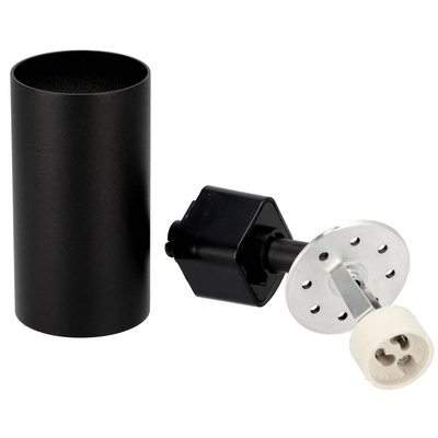 Lampa reflektor na szynoprzewód NEVA Tc Black GU10 czarna EDO777531 EDO Solutions