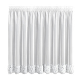 Firana Roses biała 350x160