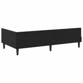 Rama Łóżka Narożnego z Materacem 2 szt. Czarny 90 x 200 cm