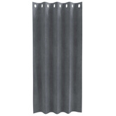 Zasłony zaciemniające 2 pcs Jasnoszary 140 x 175 cm Aksamit