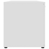 vidaXL Szafka pod TV, biała, 120x34x37 cm, materiał drewnopochodny