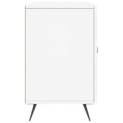 vidaXL Komoda, biała, 100x36x60 cm, materiał drewnopochodny