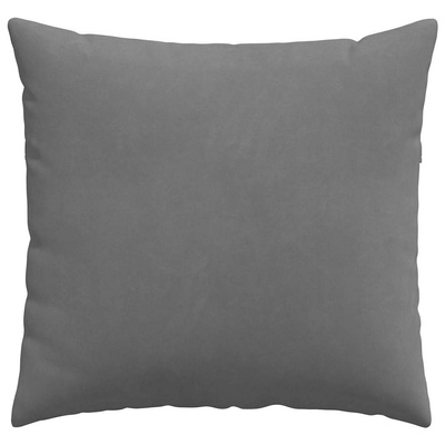 Poduszki na sofę 2 pcs Ciemnoszary 50 x 50 cm tkanina
