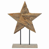 Gwiazda Bożonarodzeniowa Brązowy 43,5 x 13,5 x 59 cm