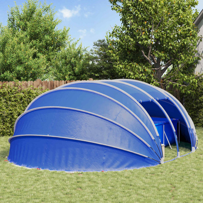 Namiot basenowy 640 x 432 x 205 cm Poliester 185T z powłoką PU
