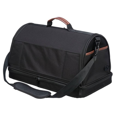 TRIXIE Transporter samolotowy dla psa Gate, 45x28x25 cm, czarny