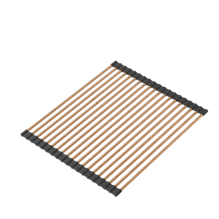 Qmata miedziana nano PVD/czarny silikon 430 x 320 mm, 19 patyczków, Quadron
