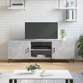 vidaXL Szafka pod TV, szarość betonu, 150x30x50 cm model standard