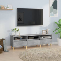 vidaXL Szafka pod TV, szarość betonu, 150x30x44,5 cm wariant 5