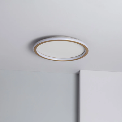 Plafon LED 36W Okragły Złoty CCT 3000K/4000K/6000K 50cm Abruzzo Angelo