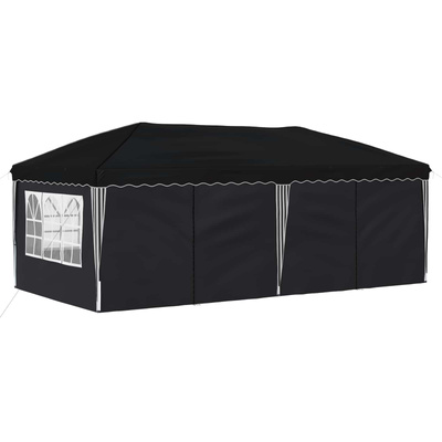 Namiot imprezowy rozkładany 575 x 288 x 245 cm Antracyt