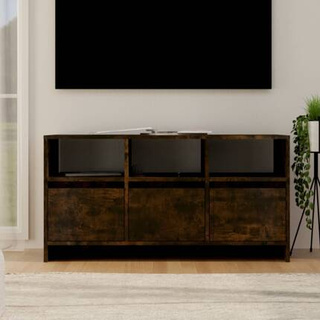 vidaXL Szafka pod TV, przydymiony dąb, 102x37,5x52,5 cm