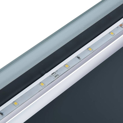 vidaXL Lustro łazienkowe z LED i czujnikiem dotykowym, 100x60 cm wariant 4