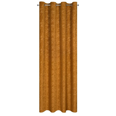 Zasłona Octavia miodowa 140x250