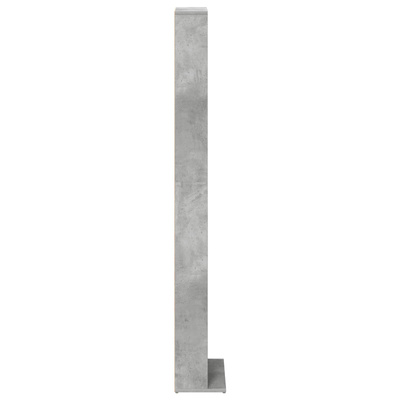 Kabinet na płyty CD Betonowy szary 33 x 23,5 x 175 cm