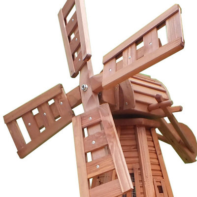 Wiatrak ogrodowy 85 cm z oświetleniem solarnym LED W17_S