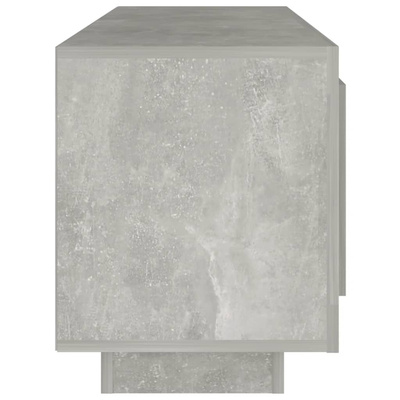 vidaXL Szafka pod TV, szarość betonu, 102x35x45 cm