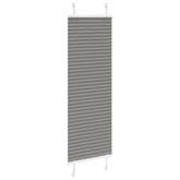 Roleta plisowana antracytowa 40x150 cm Szerokość tkaniny 39,4cm