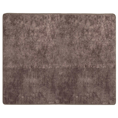 Chodnik dywanowy MARSA Szary 80 x 100 cm Poliester i PVC