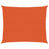 Żagiel przeciwsłoneczny, 160 g/m?, pomarańczowy, 2,5x3 m, HDPE