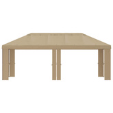 Pokrycie altany 6 x 3 m Beżowy Poliester 190 gsm