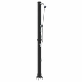 Prysznic słoneczny na świeżym powietrzu Czarny 217 cm
