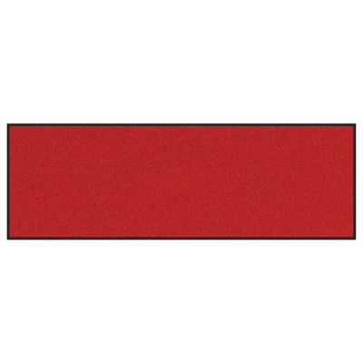 Dywanik wejściowy Czerwony i Czarny 60 x 180 cm 100% poliamid