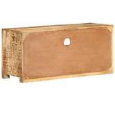 vidaXL Szafka pod TV, 90x30x40 cm, lite, surowe drewno mango