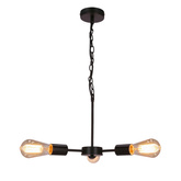 Sparta lampa wisząca czarny 3X60W E27 33-09371