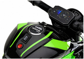 Motor Na Akumulator HC8051 Dla Dzieci Czarny Ścigacz Światła Led Dźwięki