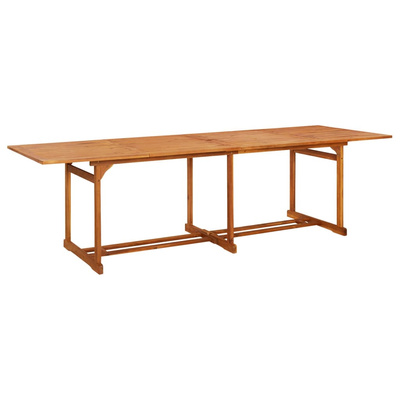 13-cz. zestaw mebli ogrodowych 280x90x75cm lite drewno akacjowe