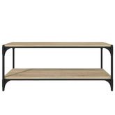 vidaXL Szafka pod TV, dąb sonoma, 100x33x41 cm