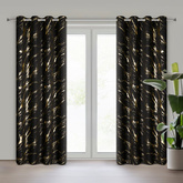 Zasłona Lani czarna 140x250