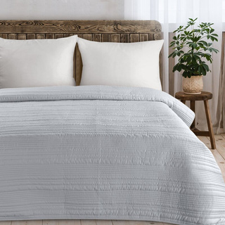 Narzuta Chon srebrna 220x240