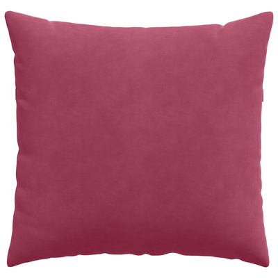 Poduszki na sofę 2 pcs Czerwone wino 45 x 45 cm