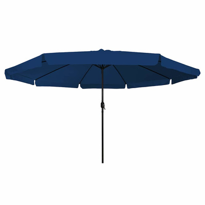 Parasolka ogrodowa 394 x 394 x 248 cm Poliester i Stal