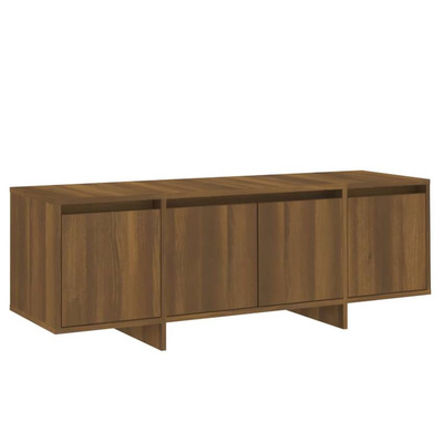 vidaXL Szafka pod TV, brązowy dąb, 120x30x40,5 cm, płyta wiórowa