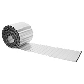 Krawężnik do trawnika 10 m x 30 cm Stal ocynkowana srebrny