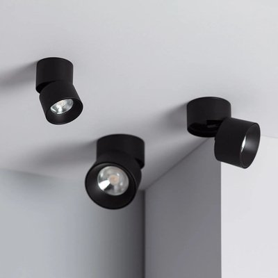 Lampa punktowa Czarna 30W Spot LED 4000-4500K Abruzzo Romeo