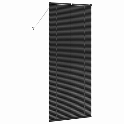 Żaluzje weneckie Czarny 220 x 95 cm Aluminium