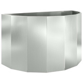 Donica Srebrny 90 x 45 x 50 cm Stal Galwanizowana