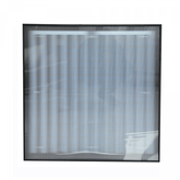 Natynkowa oprawa rastrowa LED - IP44 - Neutralna barwa - 45W